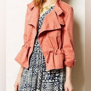 ANTHROPOLOGIE - Dusty Pink Moto Jacket
